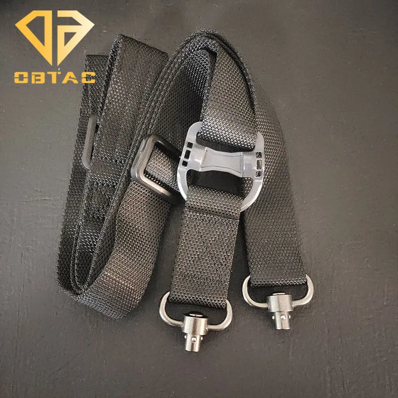 

Tactical Airsoft Nylon MS4 MS3 Two Points Adjustable Rifle Sling Straps QD Quick Release Hunting Weapon Accessorie for Outdoor