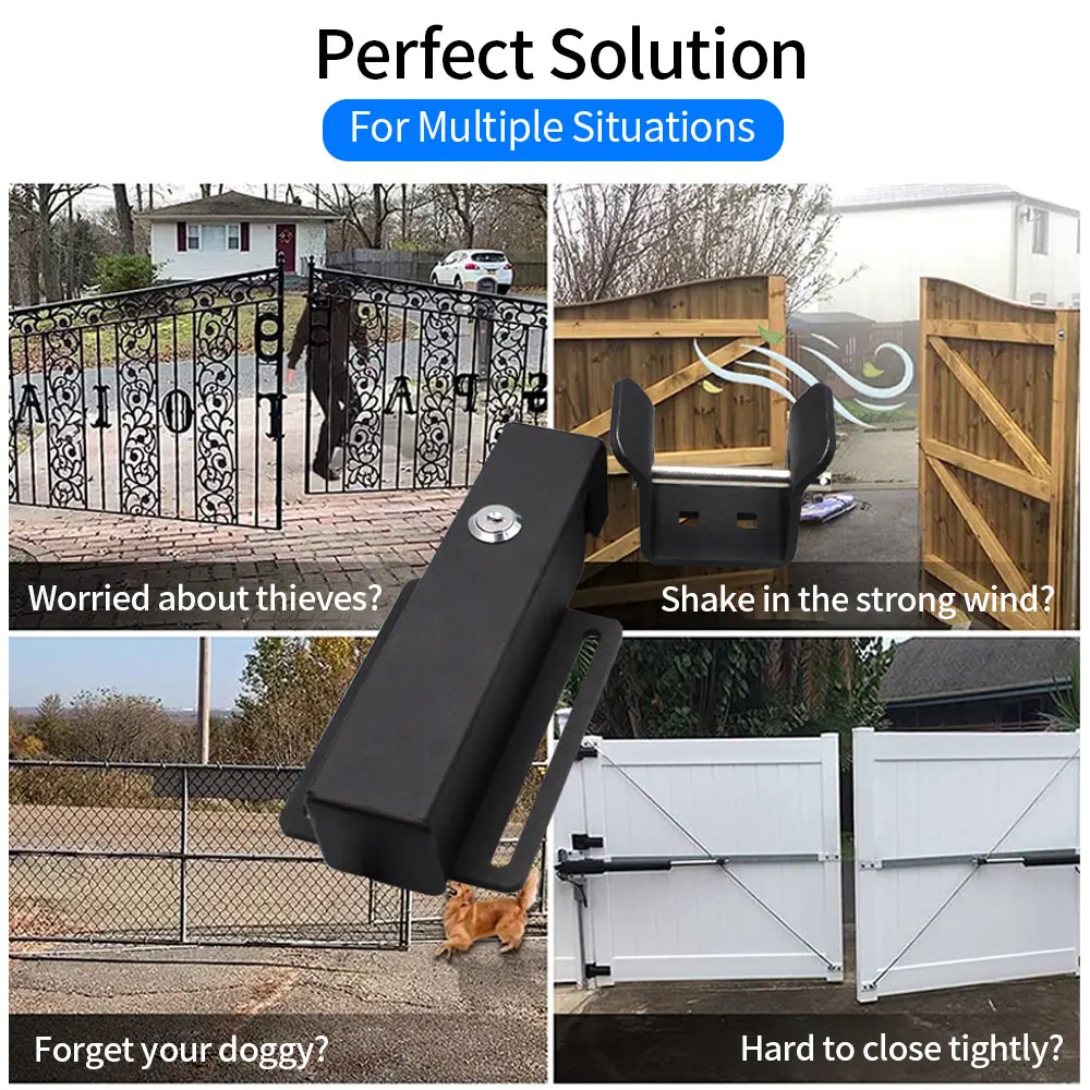 Molla Di Supporto Per Cancello Da Giardino Ruota Inferiore Ruota - Foto 6