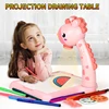 Children's Projection Drawing Board Multi-functional Drawing Table Projector Graffiti Puzzle Toy 2