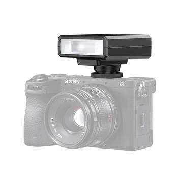 Ulanzi F12 Mini Camera Speedlite GN12 5600K for Sony Canon Nikon Fuji Olympus Pentax DSLR Camera with Universal Hot Shoe Mount