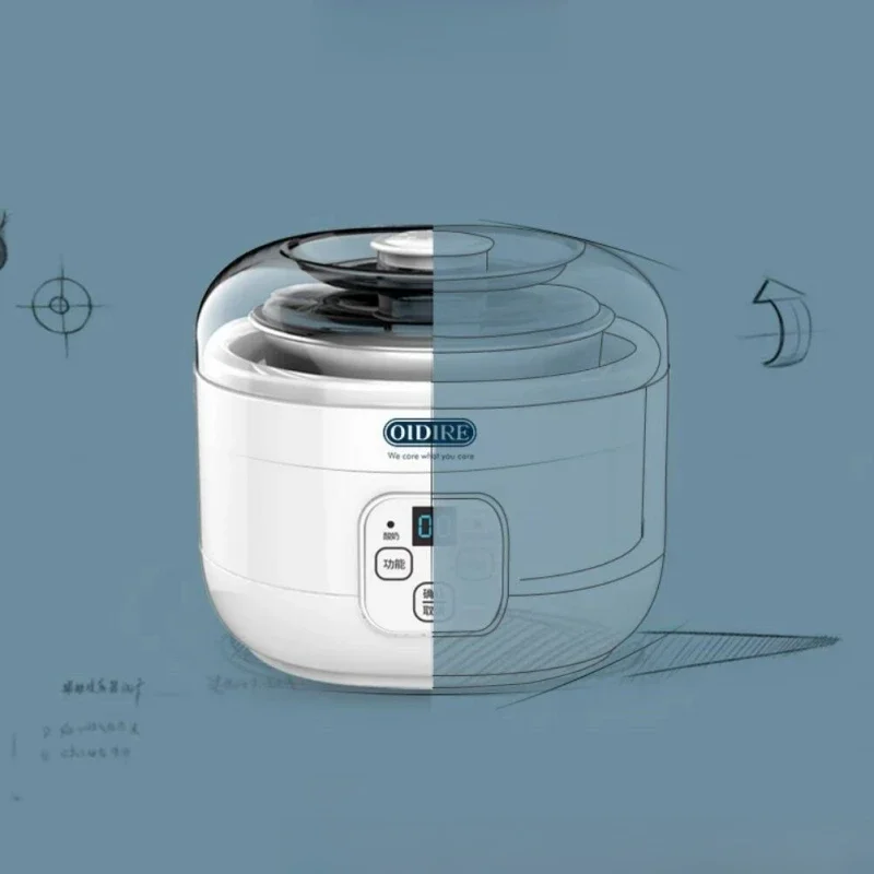 220V Yoghurt Machine Home Small Homemade Rice Wine Brewing Enzyme Fermentation Bacteria Natto Machine Divided Into Cups 6