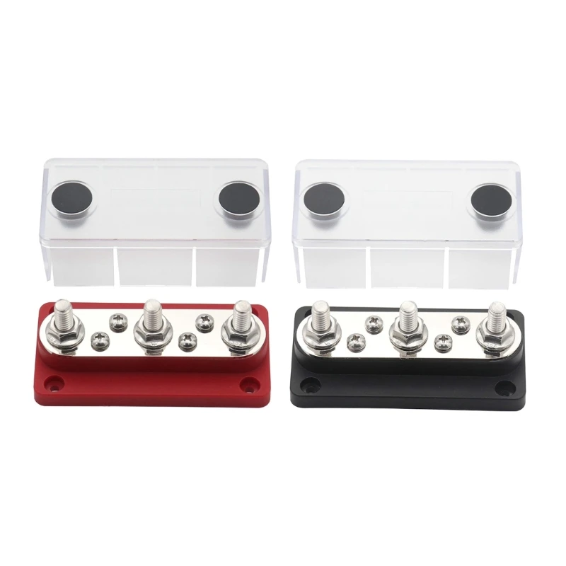 2023 Nuovo Bus Bar Box Board Busbar Box Power Distribution Block Busbar Power Con Coperchio Per Automotive Car Boat Marine Truck