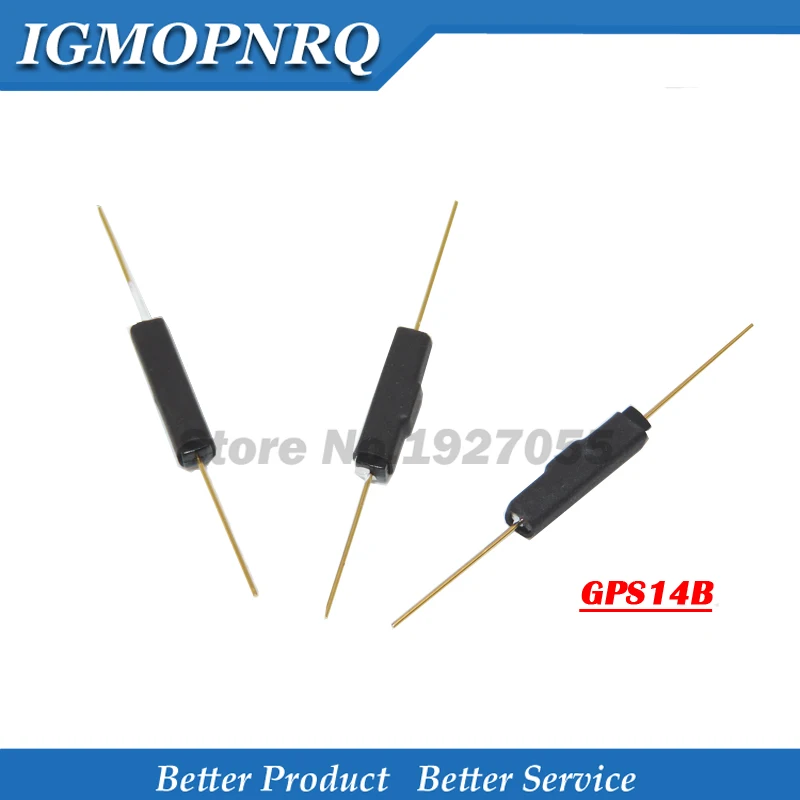 Reed Switch GPS-14B GPS-14A GPS-11A GPS-16A MKA14103 MKA10110 2*14mm AntiVibration Damage Magnetic Switch 5PCS