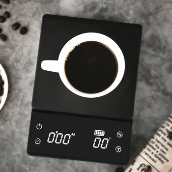 Bilancia da cucina con timer Bilancia elettronica digitale Bilancia per alimenti per uso domestico Bilancia per caffè intelligente di precisione 1