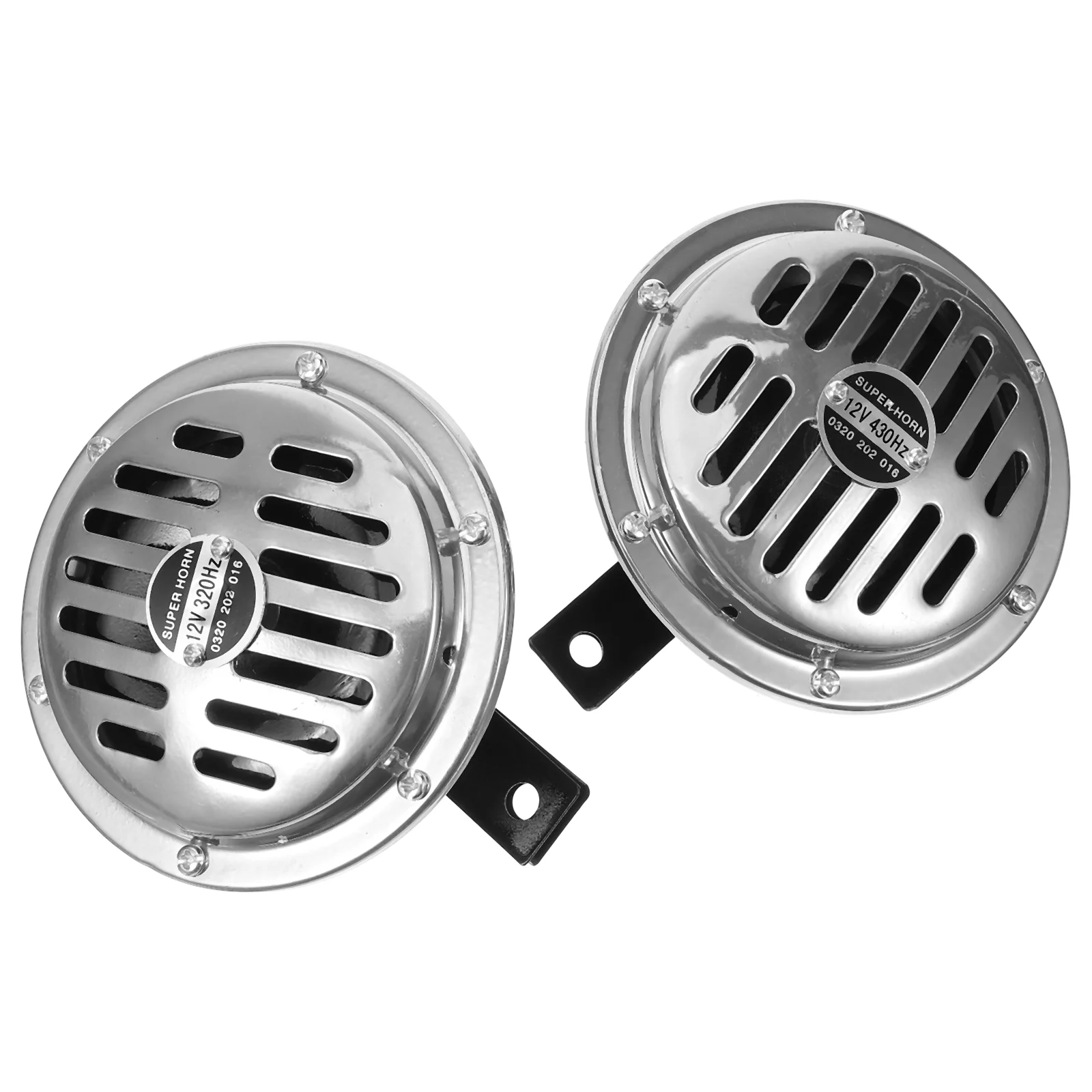 개조 전기도금 스피커, 오토바이 경적, 큰 소리 공급, 방수 스쿠터, 금속 가장 큰 소리