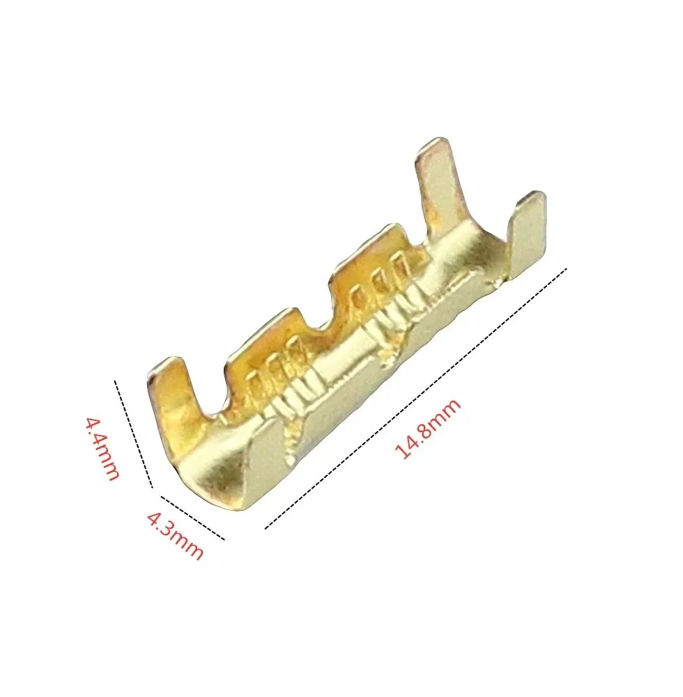 50Pcs Docking connector connect circuit wiring steel