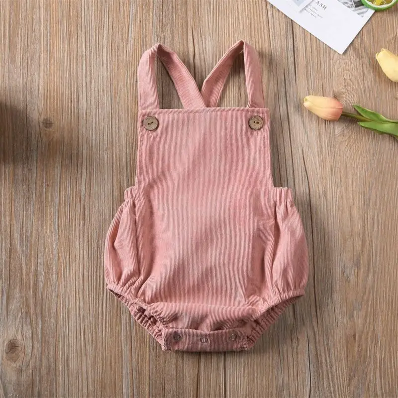 Corduroy Baby Romper 4