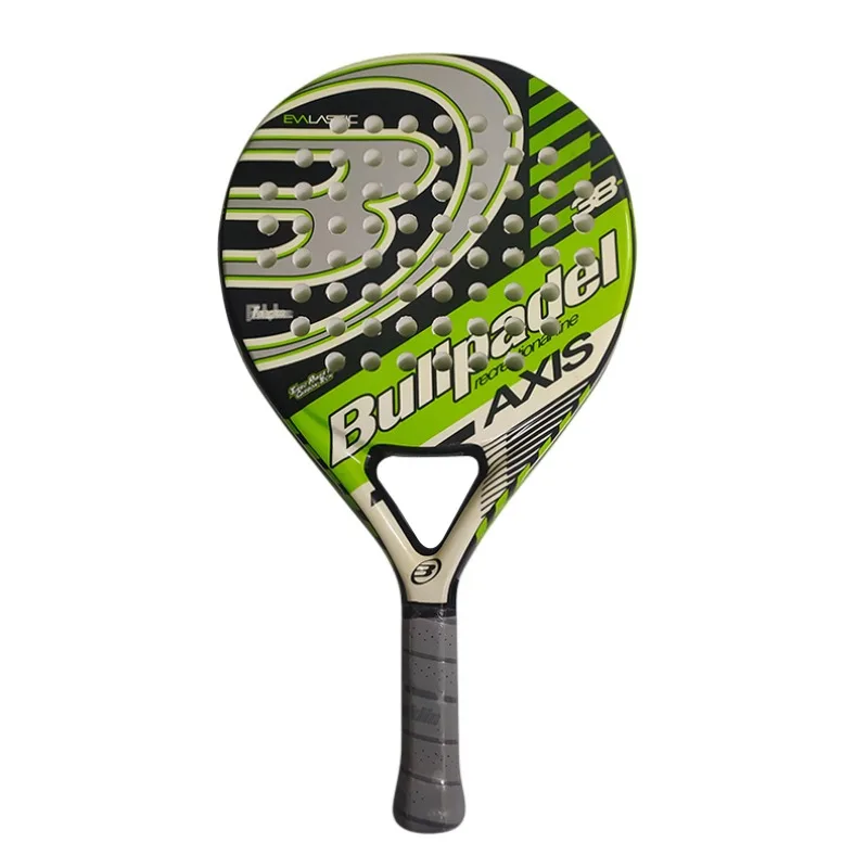

2024 New Padel Paddle Tennis Racket Soft Face Carbon Fiber Soft EVA Face Sports Racquet Outdoors Papa Professional Equipment