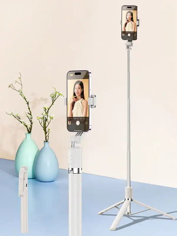1700mm Selfie Stick Wireless Selfie Stick Phone Tripod Extendable  Stand Foldable Monopod For Smartphones Balance Steady Shootin - Image 2