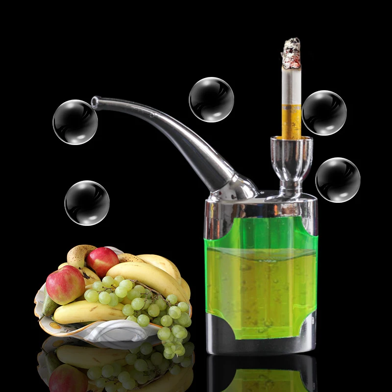 Hookah Pipes Multifunction Filter Purpose Water Smoking Smoke Grinder Narguile Tobacco Cigarette Holder