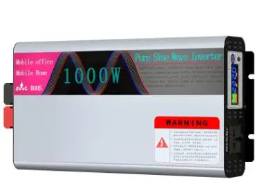 홈 순수 사인파 인버터 12V 24V 48V Dc Ac 110V 220V 전원 Lipo 배터리 충전기, Lifepo4 2000W