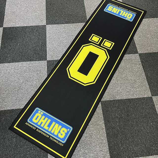 BRART-alfombra de Moto de carreras para exhibición de alfombrilla de  aparcamiento, adecuada para dormitorio, sala de estar, decoración de suelo,  antideslizante - AliExpress