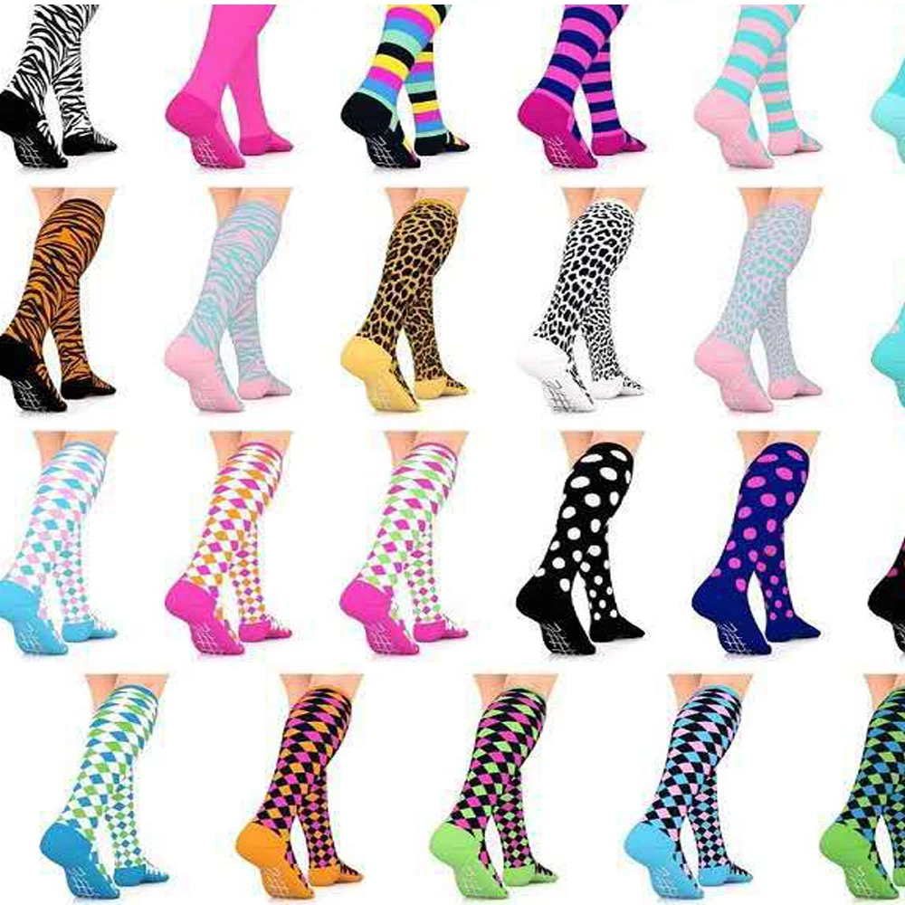 Sock Women Men Sports Stockings Compression Cross Border Supply Running Riding Cycling Over Knee Basketball Biking Hockey Soccer