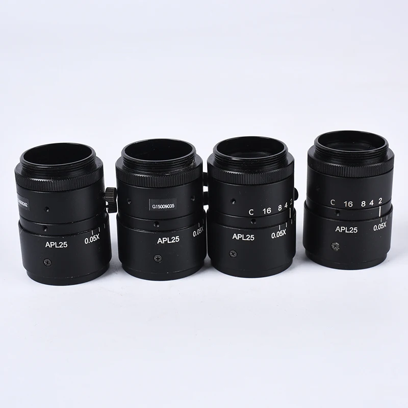VST APL-25 industrial C macro zoom lens 0.05X-0.25X