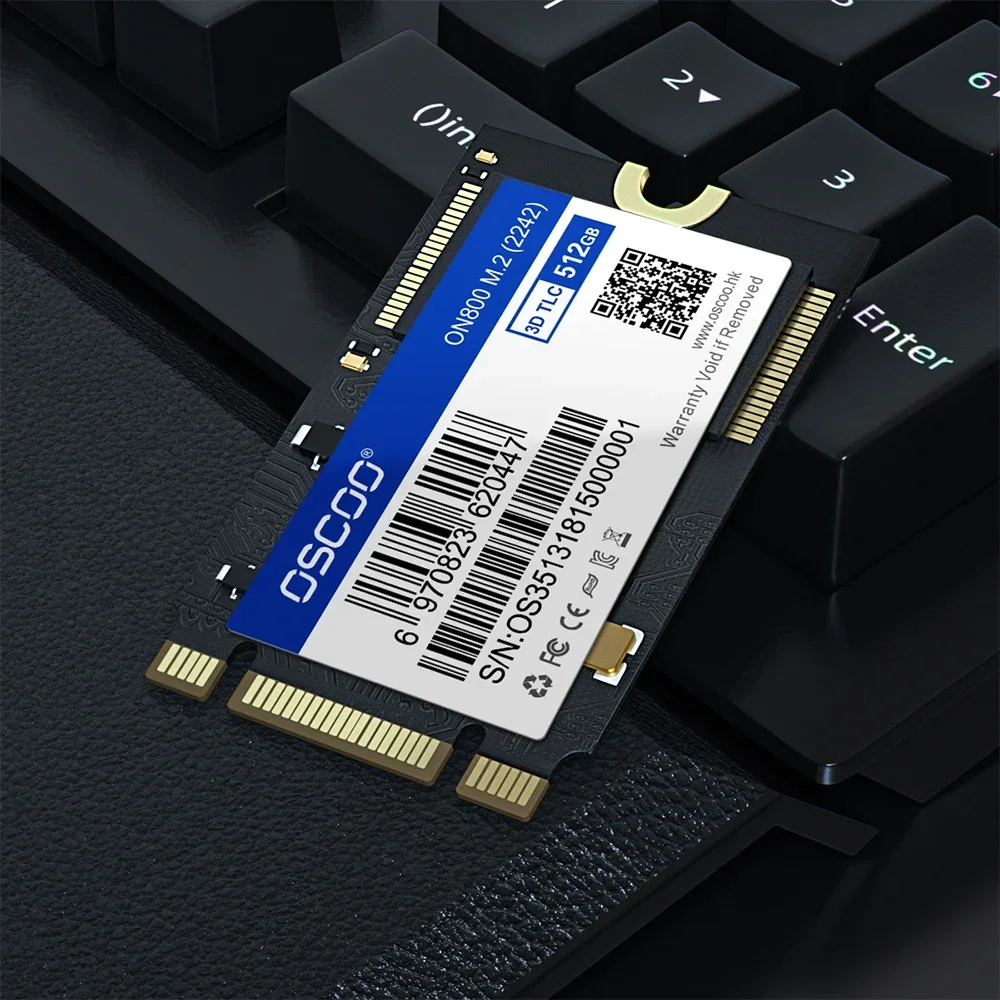 Твердотельный накопитель OSCOO M.2 2242 SATA3 Оригинальный 3D TLC NAND Flash SSD 6 Гб/с 512 ГБ 256 ГБ SSD для настольного ноутбука