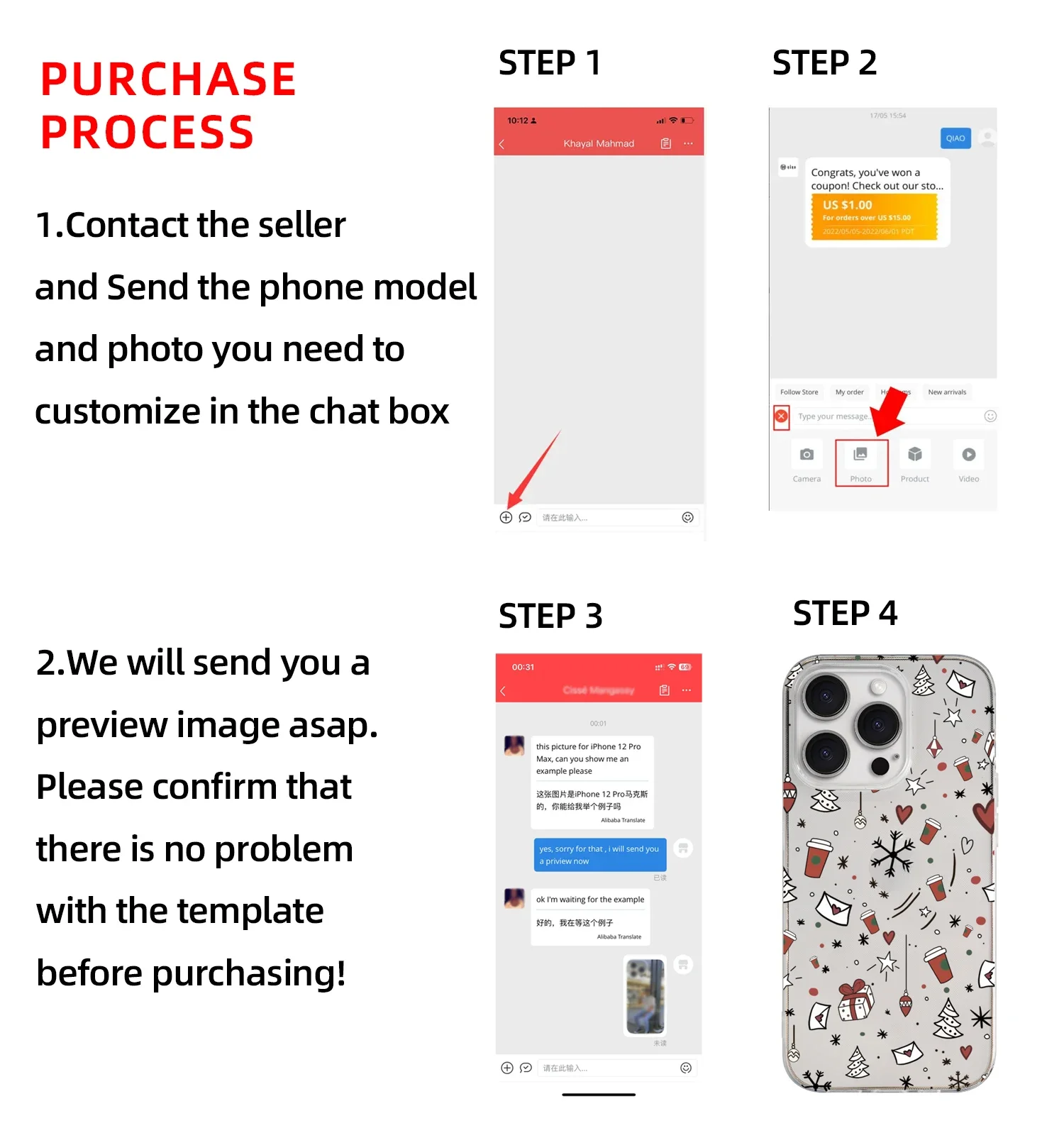 Personalized Transparent Soft Phone Case with Customizable Design and DIY Photo