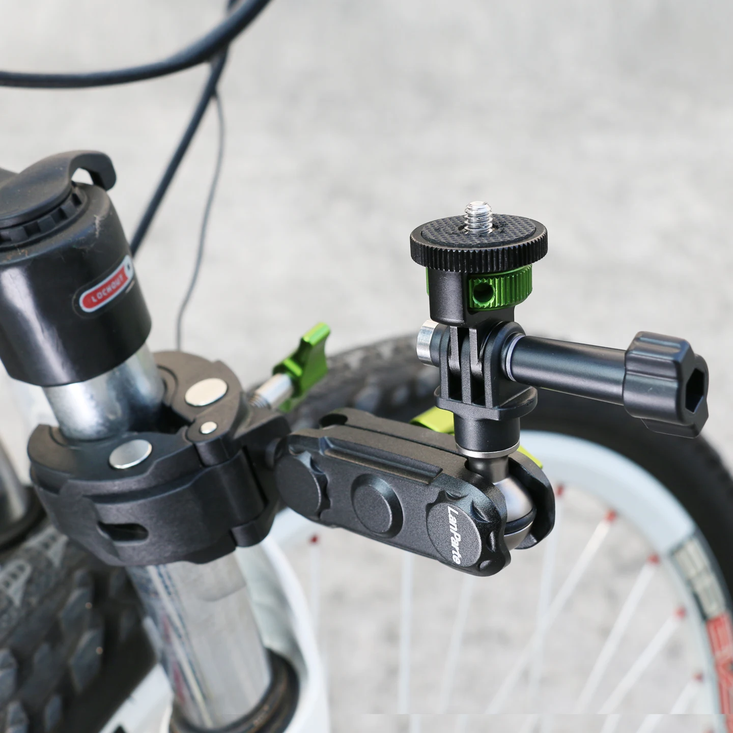 Фото Lanparte UBA-C1 Universal Action Camera кронштейн для держателя зажима подходит для велосипедов, мотоциклов, перил, ветвей №4