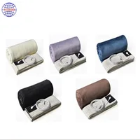 MAXSHARER Grounding blanket conductive silver fiber Earthing bed sheet grounded Throw kit blanket for Better sleep well healthy 1