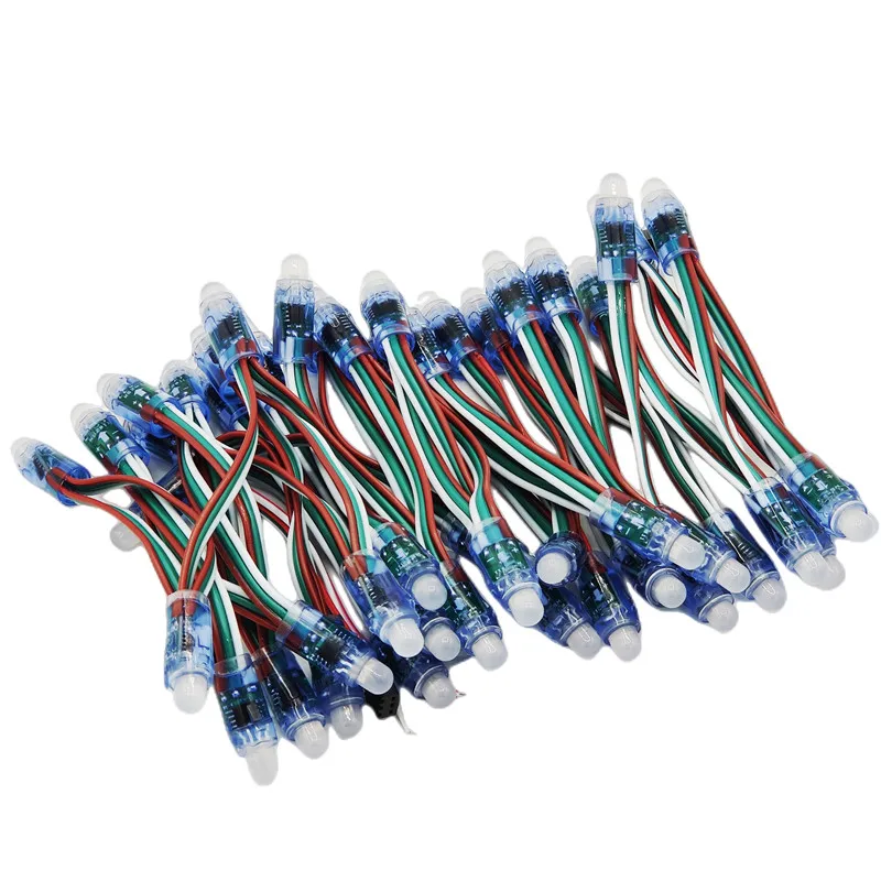 

50 Pcs LED Module Light WS2811 String pixel led IC RGB Pixel Full Color Great for decoration advertising lights Waterproof IP67