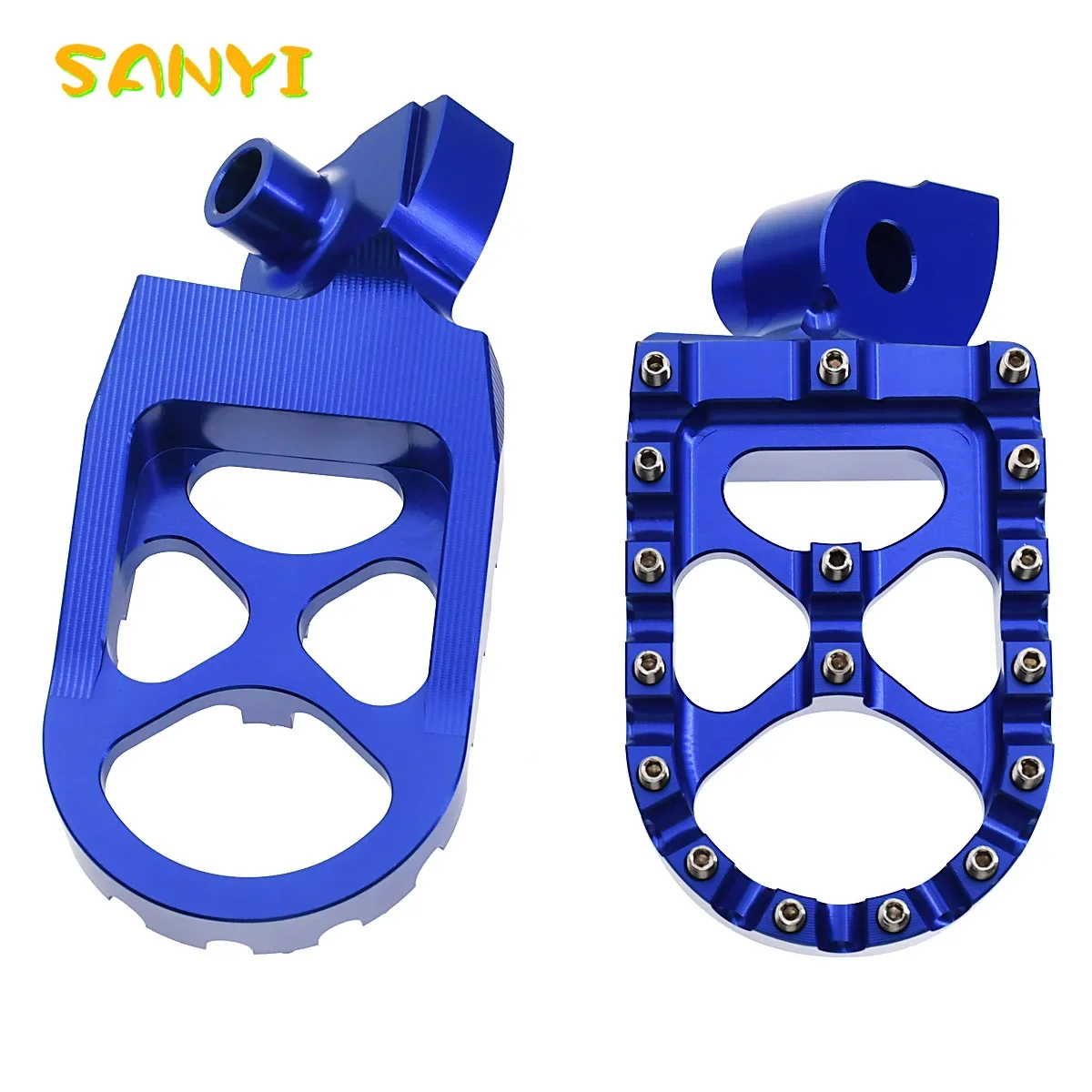 For YAMAHA YZ125 YZ250 WR250F WR450F YZ WR FX 65 85 125 250 450 NEW CNC FootRest Footpegs Foot Pegs Pedal Motorcycle Accessories motorcycle accessories motorcycle footrests motorcycle foot pedals