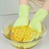 100 PCS Light Green Disposable Nitrile Gloves Used for Dishwashing Cleaning Hygiene Pet Bathing Hand Care with High Elasticity 5