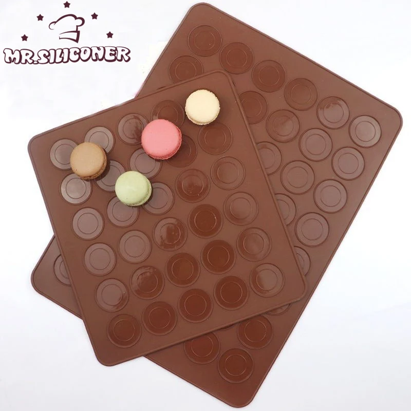 Stampo In Silicone Fai Da Te Macaron 30/48 Tappetino Da Forno In Silicone Macaron Pasticceria Forno Stampo Da Forno Foglio Tappetino Amaretto Foglio B