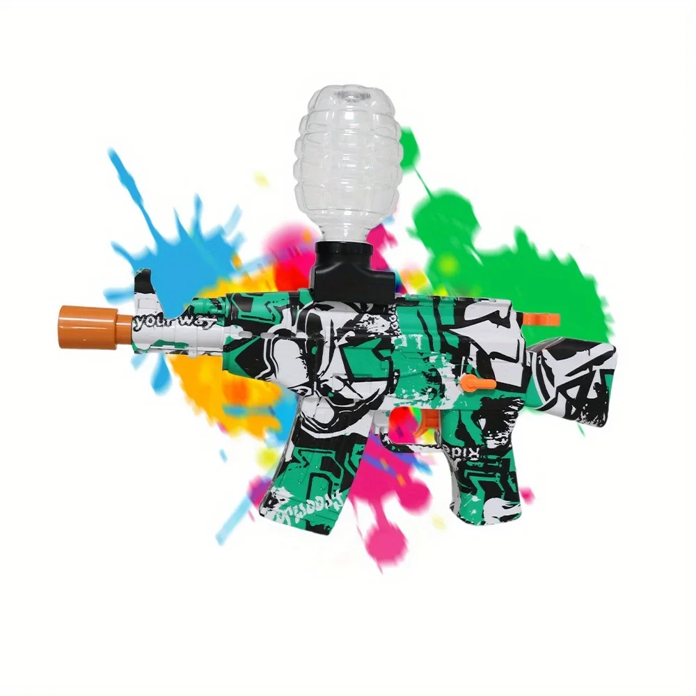 전기 젤 볼 발사기, 자동 발사기 스플래시 장난감, 충전식 스플래시 볼 장난감,