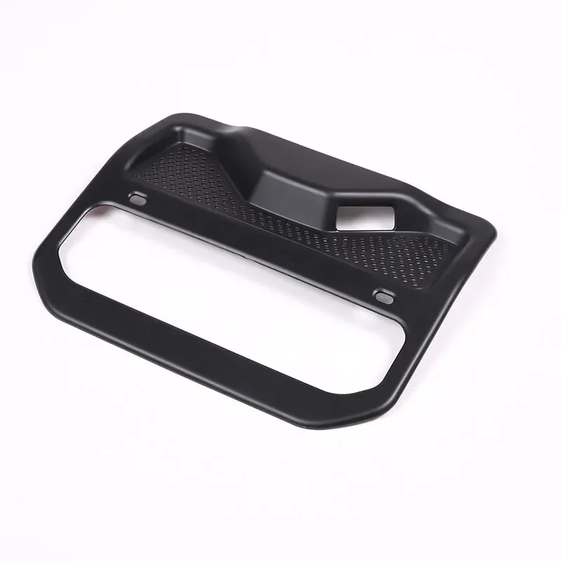 For Rivian R1S R1T 2022 ABS Carbon Fiber/Matt Black Car Front Row Reading Lights Frame Cover Trim Interior Car Accessories