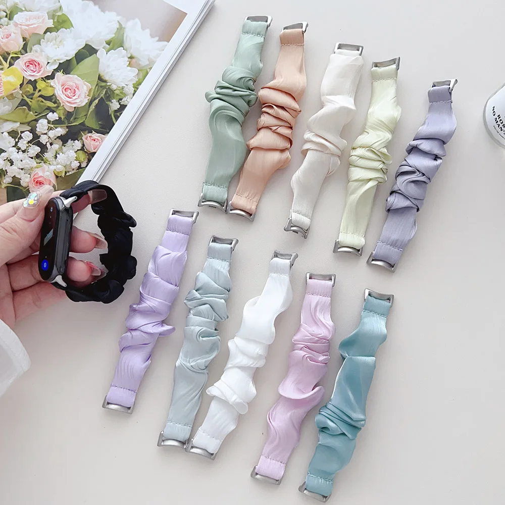 Bracelet En Silicone Maille Respirant Pour Xiaomi Mi Band 10, 9, 8 - Largeur 18 Mm, Ajustable, 12 Couleurs - Remplacement Léger Et Confortable - 8