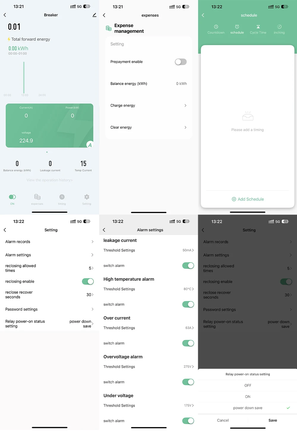 Kablo terminalleri ve etiketleriyle gösterilen ürün