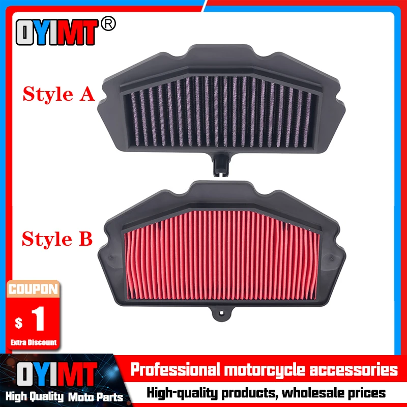 

Motorcycle Air Filter Cleaner For Kawasaki EX400 Ninja ABS KRT Edition Ed ER400 Z400 EX ER Z 400 110130767