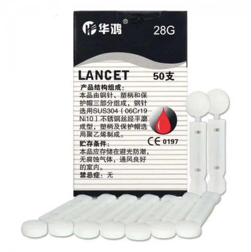 Blood Glucose Strips Blood Glucose Lancets Accu-Chek Performa Blood Glucose 50pcs Test Strip 50pcs Lancets