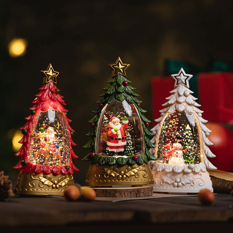 

Christmas Decorations, Christmas Trees, Small Night Lights, Creative Tabletops, Household Oil Lamps, Tabletop Decorations, Gifts