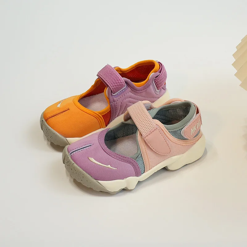 Summer Children's Boys Girls Mesh Breathable Casual Comfort Sports Sandals Kid Toddler Lightweight Sneakers Strap Barefoot Shoes sports shoes kids sneakers kids shoes kids sandals kids sports shoes
