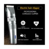 Professional Hair Clipper USB Rechargeable Hair Clipper Men Haircut Ceramic Blade Shave Hair Clipper 4