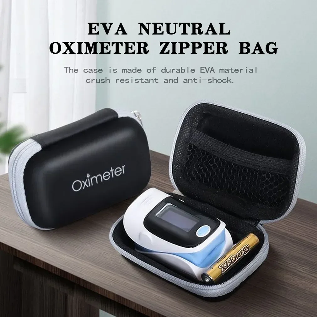 Oximeter Storage Box Organizer Reasonable Layout of Tool Bag Pouch Bags to Pack Products Travel Essentials Kit Protective Bag