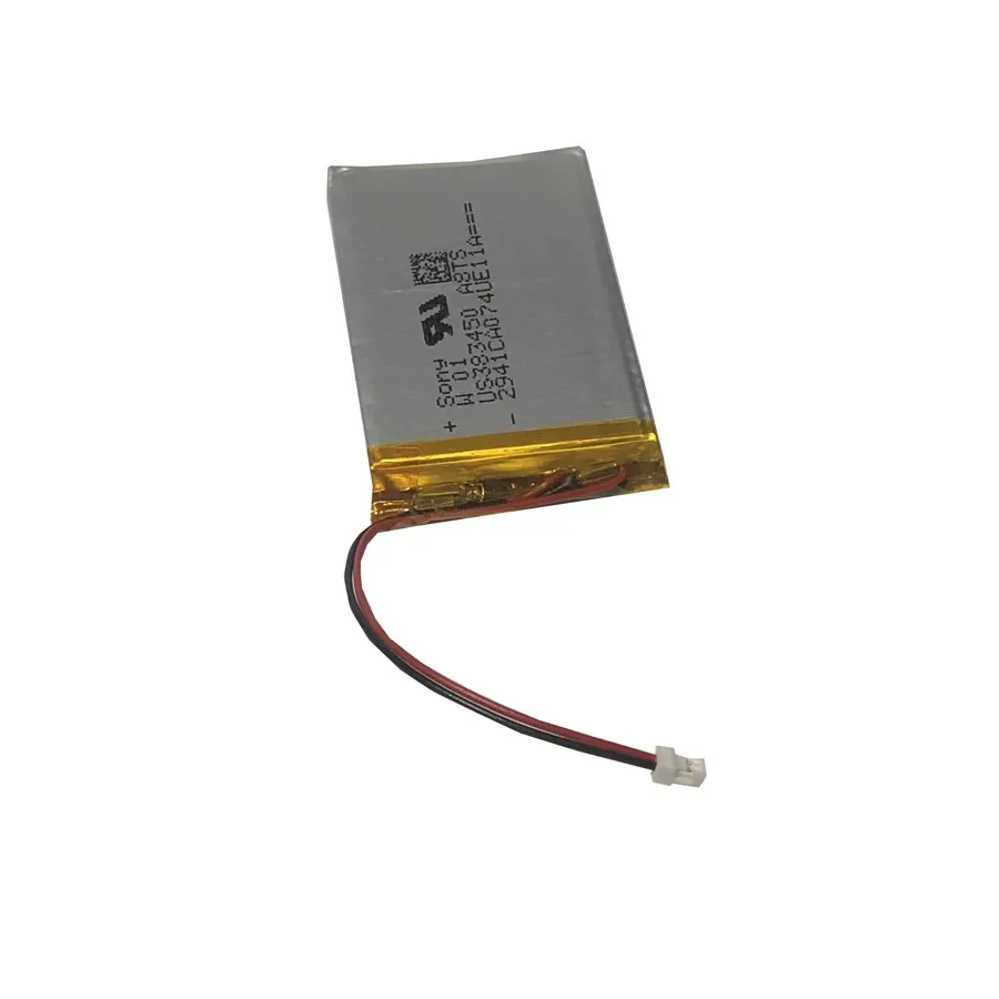 라마 무선 마우스 배터리 RC30-027101 호환 무선 마우스 배터리 PL383450 3.8V 800mAh 리튬 충전식 배터리