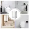 Wall Mounted Tissue Box Holder Facial Tissues Organizer Drill-Free Kitchen Wipes Storage Minimalist Facial Tissue Dispenser For 5