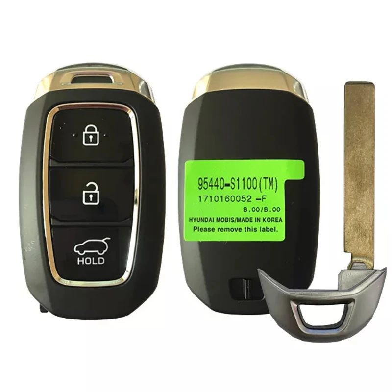 CN020085 Aftermarket 3 Button Smart Car Key For Hyundai Santa Fe 2019-2020 Remote 433MHz 47 Chip FCCID 95440-S1100