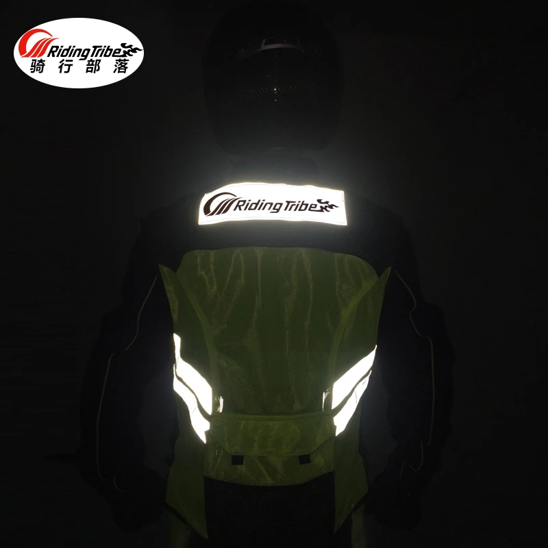 Reflective Safety Vest Reflective Safety Jacket Riding Tribe Motorcycle Reflective Vest Motorbike Safty Clothes Moto Warning Jacket Waistcoat