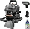 Little Green HydroSteam Multi-Purpose Portable Carpet and Upholstery Cleaner, Car and Auto Detailer, 3618, Black and Cop 1