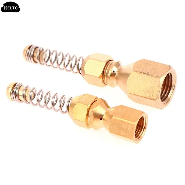 Nagynyomású Tömlő Fúvókás Szennyvízcsatorna Csatornás Csővezeték Tisztítónyomás Mosó Cső Tisztító Adapter Megnyitja A Szennyvíz Eltömődését - Image 2