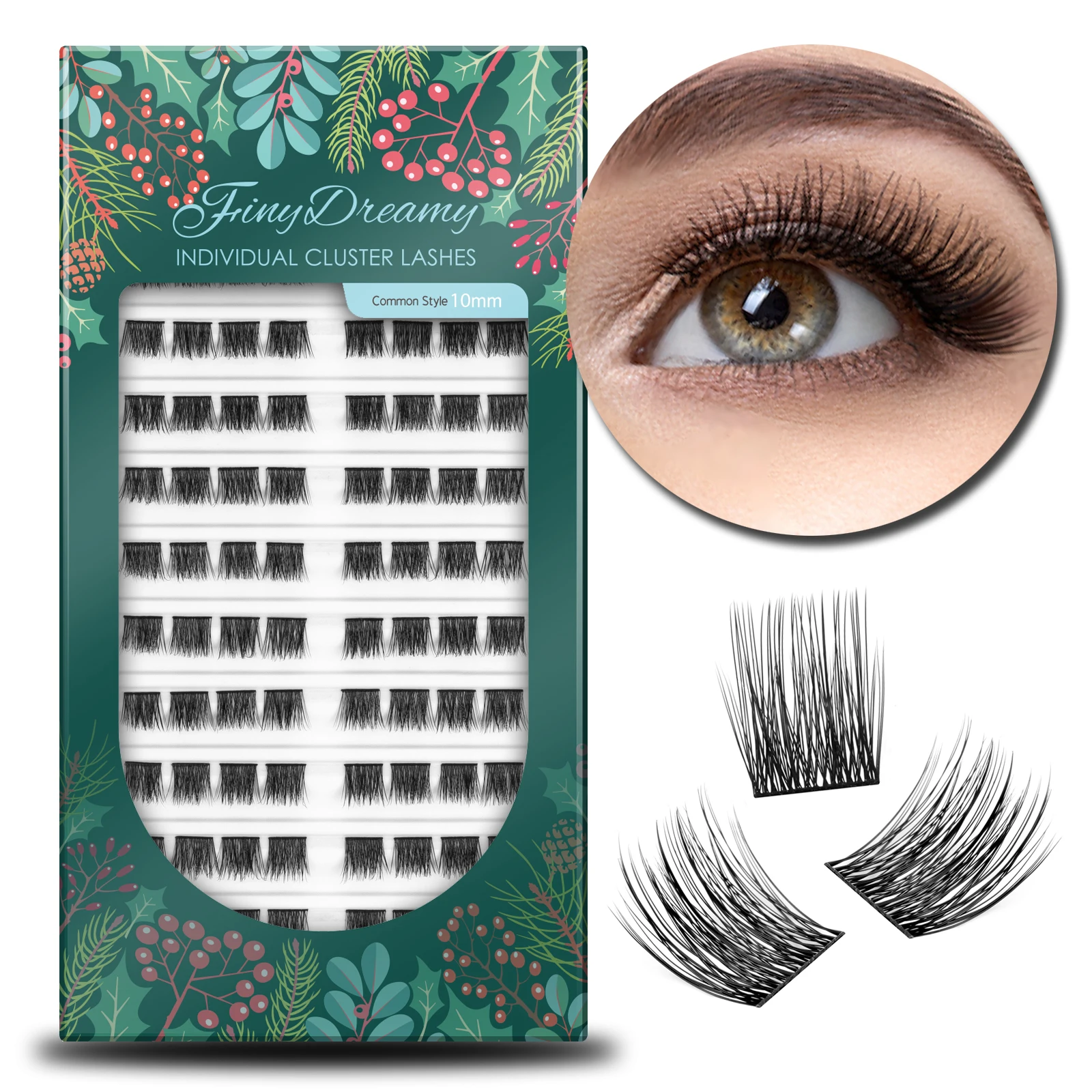 

DIY Clusters Eyelashes Extension Individual Cluster Lashes False Segmented Fake Lashes Professional