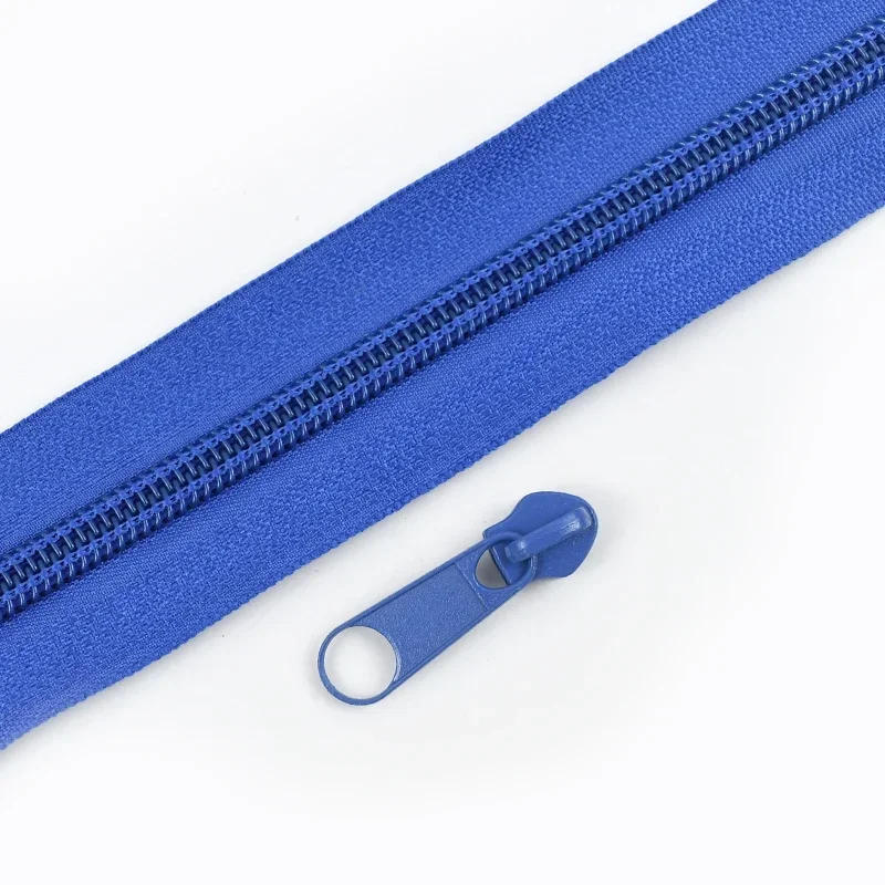 Colorful Nylon Zipper Tape Kit with Sliders for DIY Sewing and Repairs