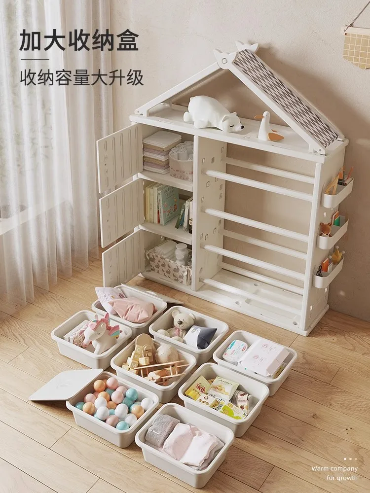 Children's wardrobe, bedroom, visual storage cabinet, baby simple small wardrobe
