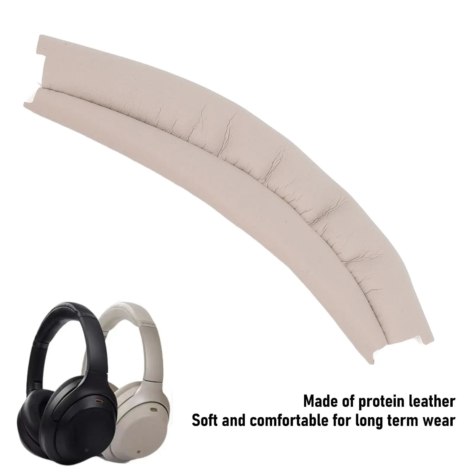 Replacement Headband Pad for Sony WH-1000XM3 WH-1000XM4 Wireless Headphones, DIY Headphone Head Top Cushion