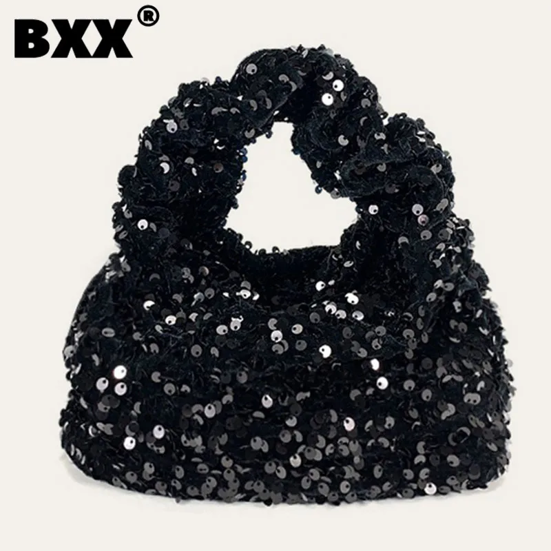 

[BXX] Handbag Sequin Large Capacity Handbags For Women's Fashion Trend Versatile High Quality Leisure Female New 2023 8Q0120