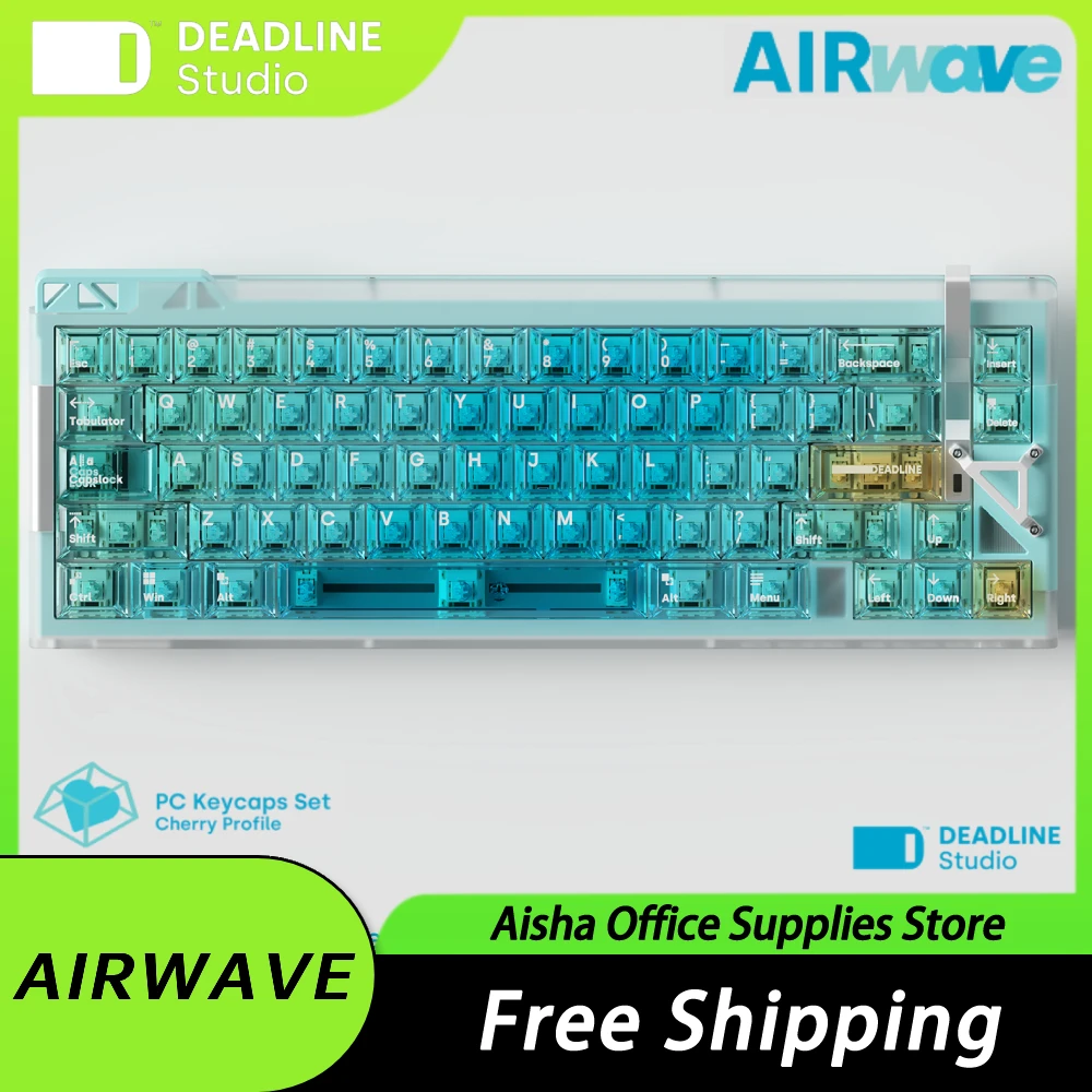 Original DEADLINE studio AIRWAVE Mechanical Keyboard Keycaps 