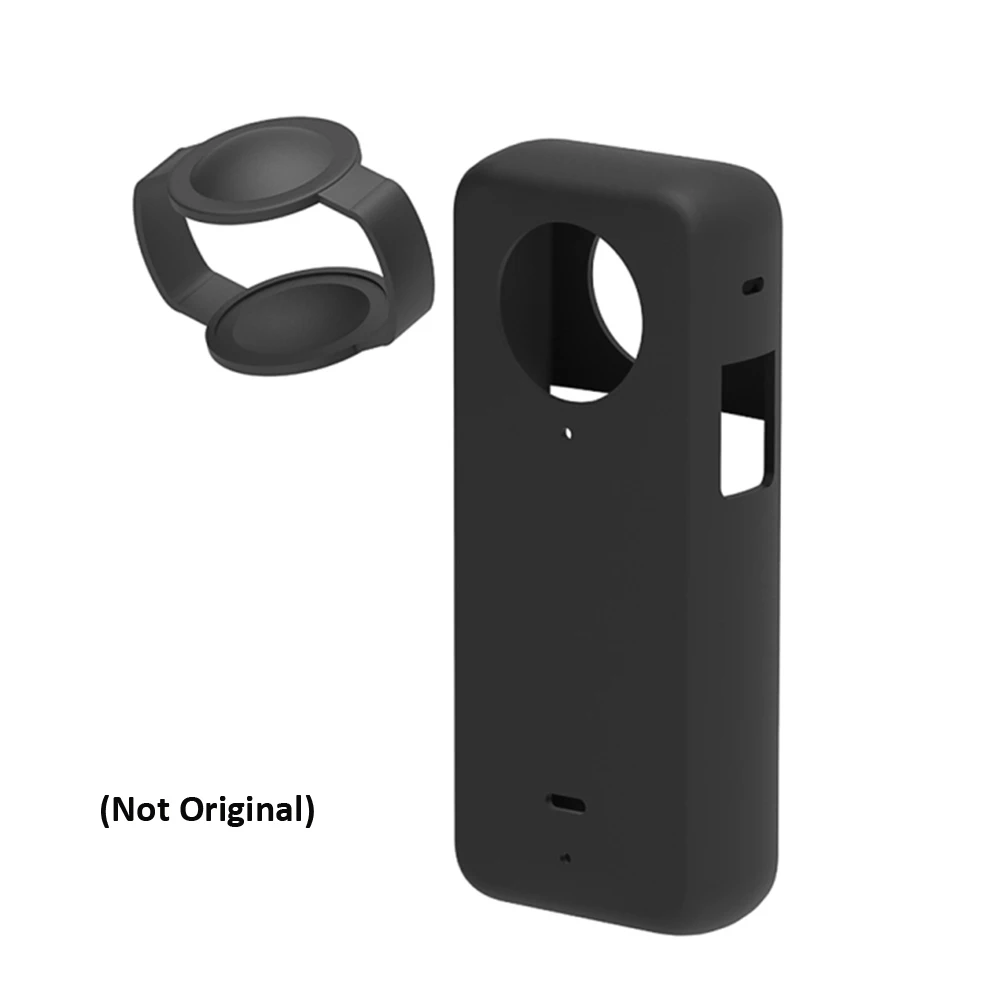 for Insta360 X3 Silicone Protective Case Body Cover Lens Guards Cap For Insta 360 X 3 Insta360 X3 Accessories