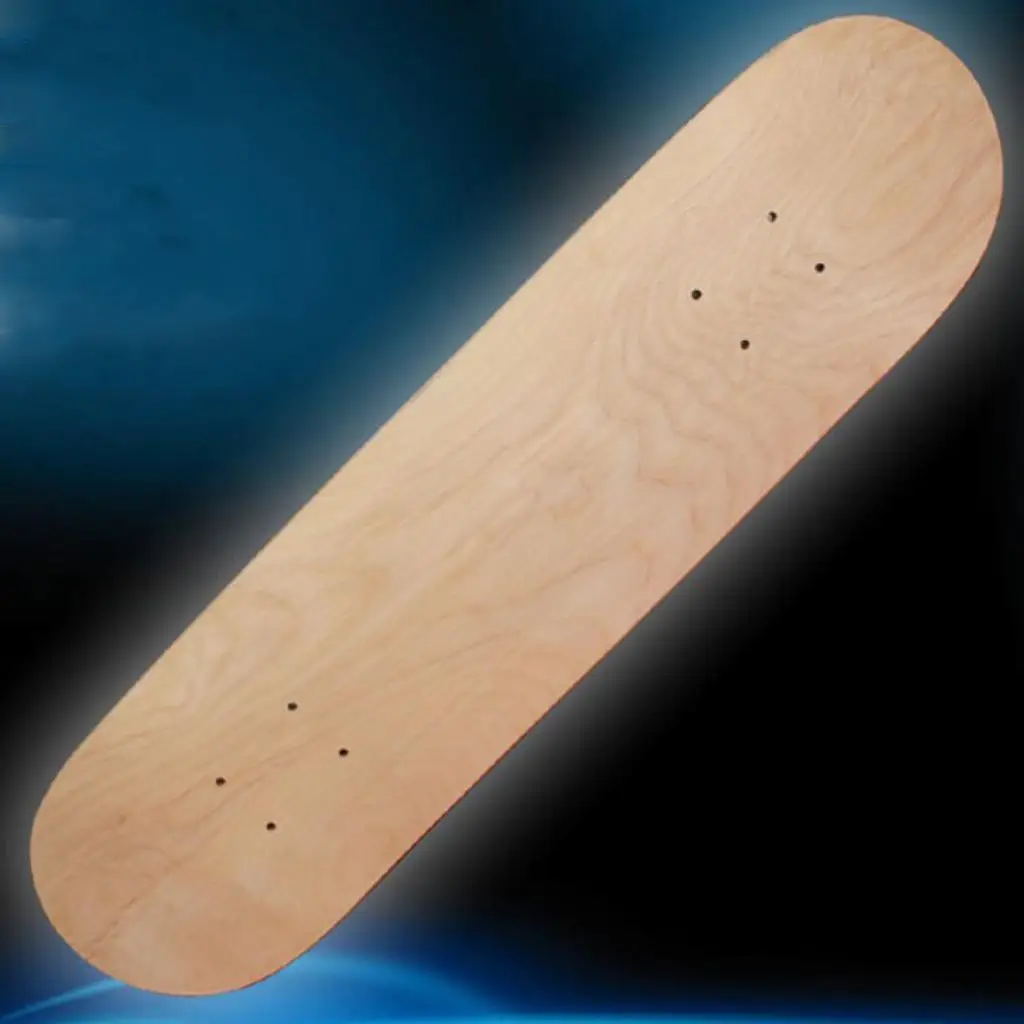 Blank Complete Skateboard Duble Kick Deck Concave Skateboards Longboard DIY 